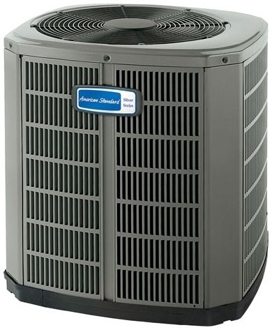 An American standard air conditioner